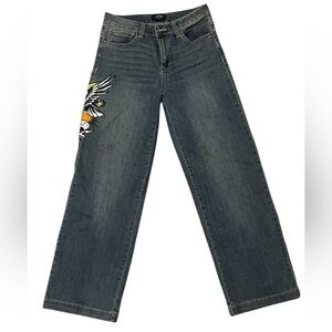 Women's Ed Hardy Jeans with patch